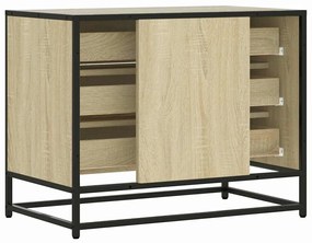 vidaXL Ντουλάπι συρταριών Sonoma Oak Κατασκευασμένο ξύλο