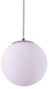 Φωτιστικό Οροφής 77-3709 SE1115-1-OP Alessia Opal Glass Chrome Homelighting Glass