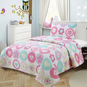 Κουβερλί Παιδικό (Σετ 2τμχ) 419 Multi DimCol Μονό 160x220cm Microfiber