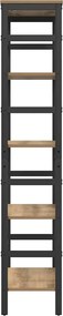 vidaXL Ράφι Βιβλίων Artisan Oak 60 x 29,5 x 149 εκ Επεξεργασμένο ξύλο