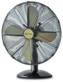 IQ MDF-401 Επιτραπέζιος Ανεμιστήρας 50W Διαμέτρου 40cm Gun Metal