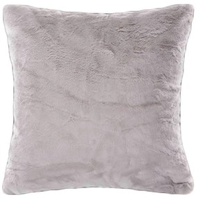 Γούνινη Διακοσμητική Μαξιλαροθήκη (45x45) Silk Fashion NX202 L.Grey