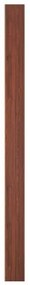 VEVOR Wood Slat Acoustic Panels 8 PCS 96 x 6 inch for Modern Wall Black Walnut