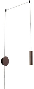 Φωτιστικό Οροφής Led-Candle-AP1 4000K 450lm Bronze Luce Ambiente Design Αλουμίνιο