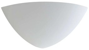 Φωτιστικό Τοίχου - Απλίκα Santorini I-SANTORINI-AP 1xE14 13W 29x21x11,5cm White Intec Plaster
