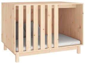 vidaXL Σπιτάκι Σκύλου 100 x 70 x 72 εκ. από Μασίφ Ξύλο Πεύκου