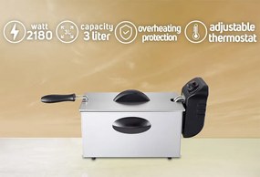 DEEP FRYER (EXTRA BOX) 3L 1500W ZLN1819