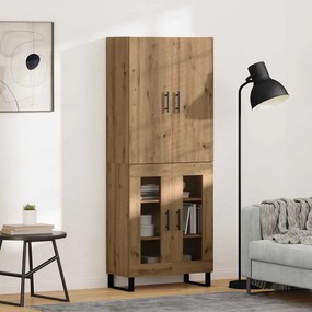 vidaXL Highboard 2 pcs Artisan Oak 69,5 x 34 x 180 εκ.