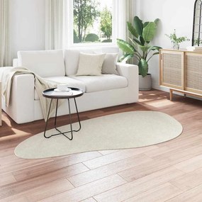 vidaXL Χαλιά χώρου HUARTE Κρεμ 100 x 200 cm Πολυεστέρας