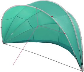 vidaXL Θόλος πισίνας Πράσινο 546 x 516 x 250 εκ.