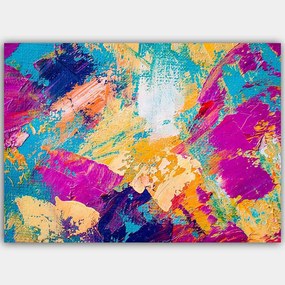 Πίνακας Καμβάς 441HPE2426 100x70cm Multi Wallity Horizontal Ξύλο, Καμβάς