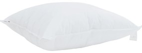 vidaXL Μαξιλάρι με μαξιλάρι Λευκό 50 x 50 εκ. 130gsm 100% βαμβάκι