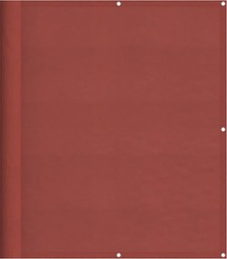 vidaXL Σήτα Μπαλκονιού Τερακότα 120x800 εκ. 100% Πολυεστέρας Oxford