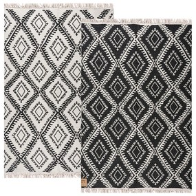 Χαλί All Season 2 Όψεων (160x230) Polcarpet Aria Artkilim 22997 Black