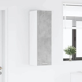 vidaXL Κρεμαστό ντουλάπι Σκυρόδεμα Γκρι 30 x 31 x 100 εκ.