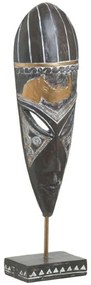 Διακοσμητική Προτομή 6-70-508-0106 10x7x42cm Black-Bronze Click Polyresin