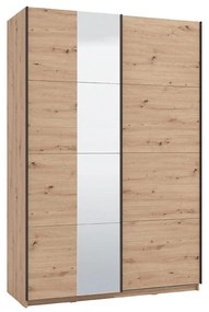 Ντουλάπα Gard 150 OG με Καθρέφτη Artisan 146x61x218 εκ. 146x61x218 εκ.