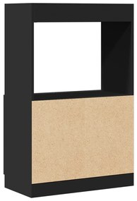 vidaXL Ντουλάπι Μαύρο 63x33x100 εκ. από Επεξεργασμένο Ξύλο