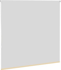 vidaXL Roller Blind Blackout Μπεζ 155x130 cm Πλάτος υφάσματος 151,6cm