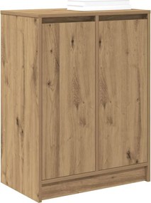 vidaXL Παπουτσοθήκη Τεχνίτης Δρυς 57x34x76 εκ. από Επεξεργασμένο Ξύλο