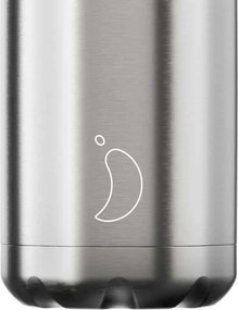 Θερμός Φαγητού 500ml Chilly's Food Pot Silver