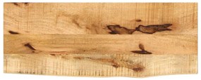 Επιφάνεια Τραπεζιού 70x20x2,5 εκ. Live Edge Μασίφ Ξύλο Μάνγκο