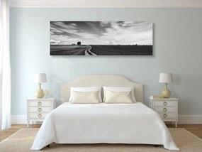 Εικόνα ενός πανέμορφου τοπίου σε ασπρόμαυρο - 150x50