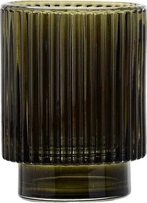 Ποτηροθήκη Μπάνιου (Φ7x10) Estia Bamboo Essentials Olive 02-14889