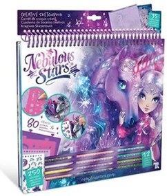 Σετ Ζωγραφικής Creative Sketchbook Fantasy Horses - Space Nebulous Stars