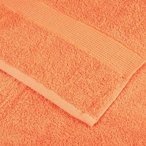 vidaXL a Πετσέτες Προσώπου SOLUND 4 pcs Πορτοκαλί Βαμβάκι