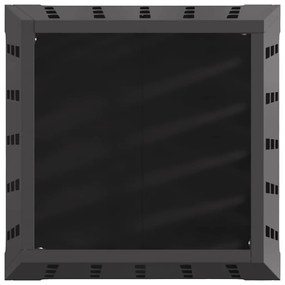 vidaXL Φωτιά Μαύρο 50 x 50 x 70 cm Κρύα έλαση από χάλυβα