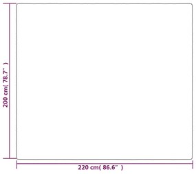 ΚΟΥΒΕΡΤΑ ΒΑΡΥΤΗΤΑΣ ΜΕ ΚΑΛΥΜΜΑ ΓΚΡΙ 200X220 ΕΚ. 9 Κ. ΥΦΑΣΜΑΤΙΝΗ 3154893