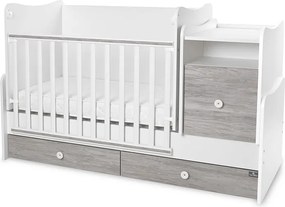 BED TREND PLUS NEW 70/160 WHITE/ARTWOOD