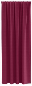 vidaXL Κουρτίνες με κουρτίνες 2 pcs Κόκκινο 225 x 140 εκ. Πολυεστέρας