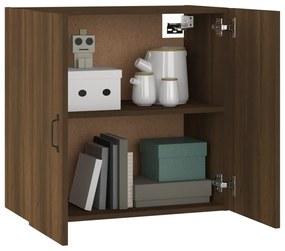 vidaXL Ντουλάπι Τοίχου Καφέ Δρυς 60x31x60 εκ. από Επεξεργασμένο Ξύλο