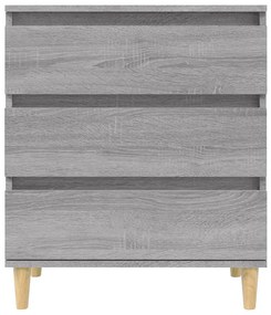 vidaXL Ντουλάπι Γκρι Sonoma 60x35x70 εκ. από Επεξεργασμένο Ξύλο