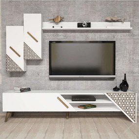 Σύνθεση Τηλεόρασης Beril 845HCT3001 180x37x40cm White