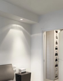 Γύψινο Σποτ Χωνευτό Tobia Trimless GU10 Κοπή 10,5x10,5cm Λευκό