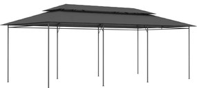 vidaXL Κιόσκι Ανθρακί 600 x 298 x 270 εκ.