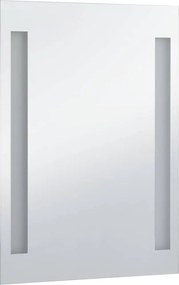 vidaXL Καθρέφτης Μπάνιου Τοίχου με LED 60 x 100 εκ.
