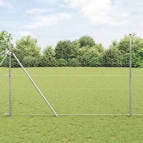 vidaXL Εξαγωνικός Φράκτης 1.6 x 50 m Γαλβανισμένο Ατσάλι