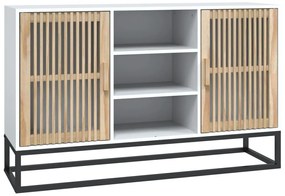 vidaXL Ντουλάπι Λευκό 105 x 30 x 65 εκ. από Επεξεργασμένο Ξύλο