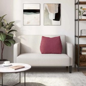 vidaXL Μαξιλάρι Πλάτης Κόκκινο 60 x 20 x 50 εκ. ύφασμα