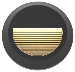 Απλίκα Φωτιστικό Τοίχου Κλιμακοστασίου IP65 LED 2W 3000K-4000K-6000K Maroon IT Lighting-80201640-Ανθρακί 80201640