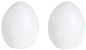 Αλατιέρες Eggs (Σετ 2Τμχ) RD0016615 3x4cm White Raeder Πορσελάνη