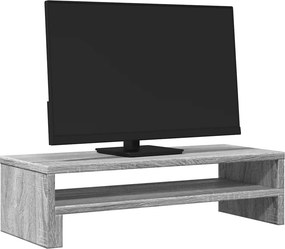 vidaXL Βάση Οθόνης Γκρι Sonoma 54x22x15 εκ. από Επεξεργασμένο Ξύλο
