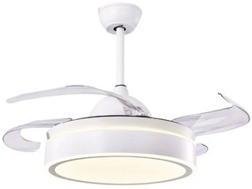 Ανεμιστήρας Ορόφης Peyto 102000310 Φ107cm Με Φως Dim Led 72W White Itlighting Διάμετρος 107cm