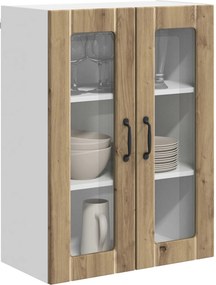 vidaXL Ραφιέρα τοίχου LUCCA Artisan Δρυς 60 x 31 x 80 εκ.