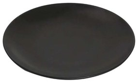 Πιάτο Ρηχό Terra Matt TLM160K6 Φ21cm Black Espiel Porcelain