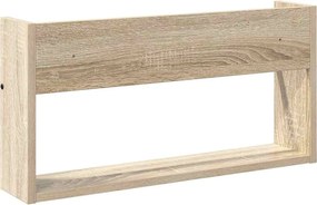 vidaXL Ράφι Περιοδικών Δρύς Sonoma 60 x 12 x 30 εκ Επεξεργασμένο ξύλο